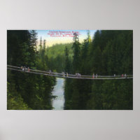 Aussicht auf Capilano Hängebrücke