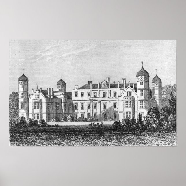 Aussicht auf Cobham Hall Poster (Vorne)