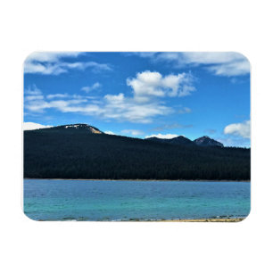 Aussicht auf Crescent Lake, Oregon Magnet