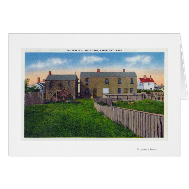 Aussicht auf das alte Gefängnis (Vorderseite (Horizontal))