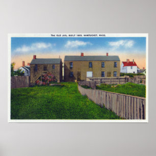 Aussicht auf das alte Gefängnis Poster