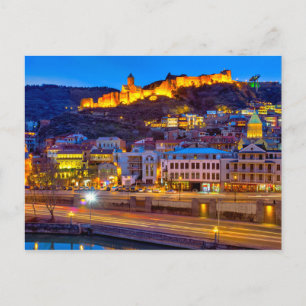 Aussicht auf das alte Tiflis Postkarte