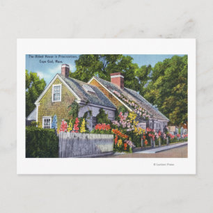 Aussicht auf das älteste Haus der Stadt Postkarte