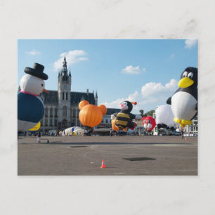 Aussicht auf das Ballon Postkarte