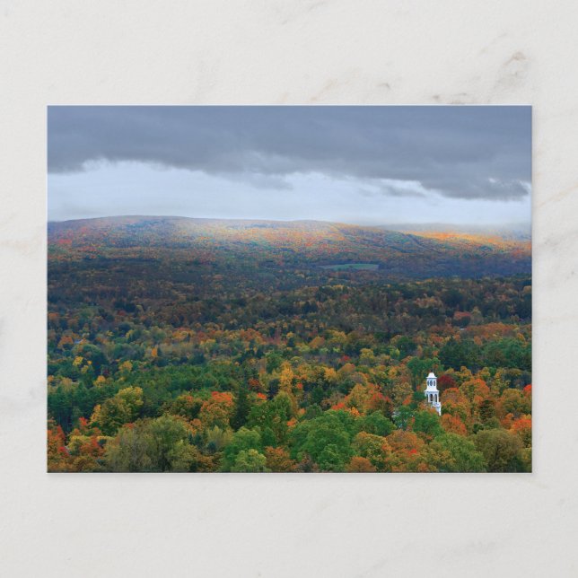 Aussicht auf das Bennington-Schlachtdenkmal Postkarte (Vorderseite)