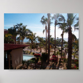 Aussicht auf das Cabo Hotel Poster