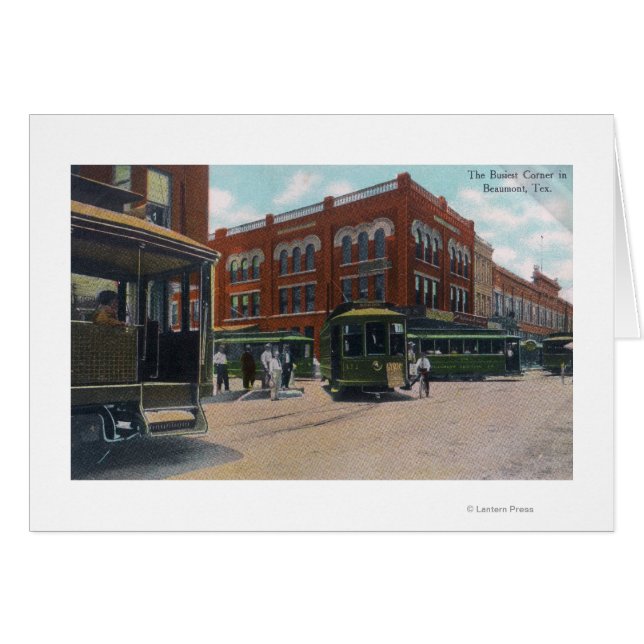 Aussicht auf das geschäftigste CornerBeaumont, TX (Vorderseite (Horizontal))