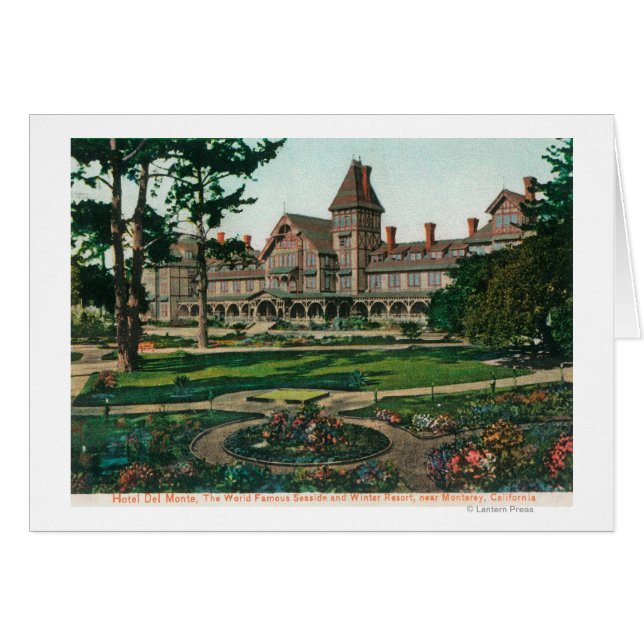 Aussicht auf das Hotel del Monte und die Umgebung (Vorderseite (Horizontal))