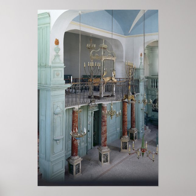 Aussicht auf das Innere des Cavaillon Poster (Vorne)