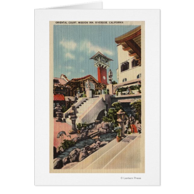 Aussicht auf das Mission Inn & Oriental Court (Vorne)