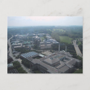 Aussicht auf das naturhistorische Museum von Pitts Postkarte