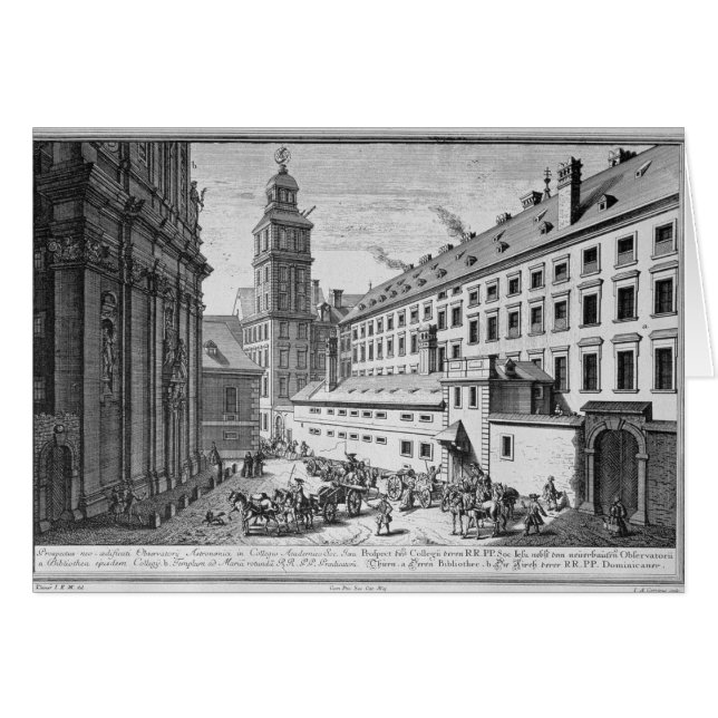 Aussicht auf das neue Observatorium im Jesuit (Vorderseite (Horizontal))