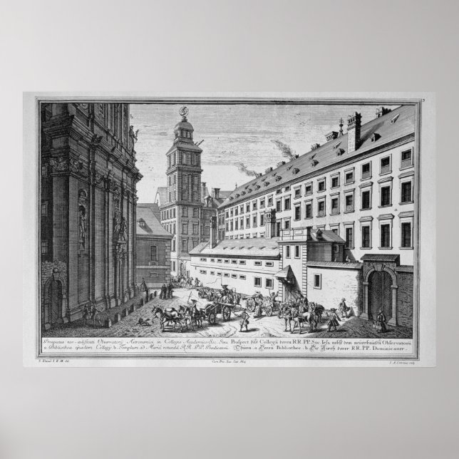 Aussicht auf das neue Observatorium im Jesuit Poster (Vorne)