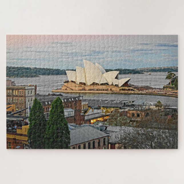 Aussicht auf das Opernhaus Sydney - 20x30 - 1014 S Puzzle (Horizontal)