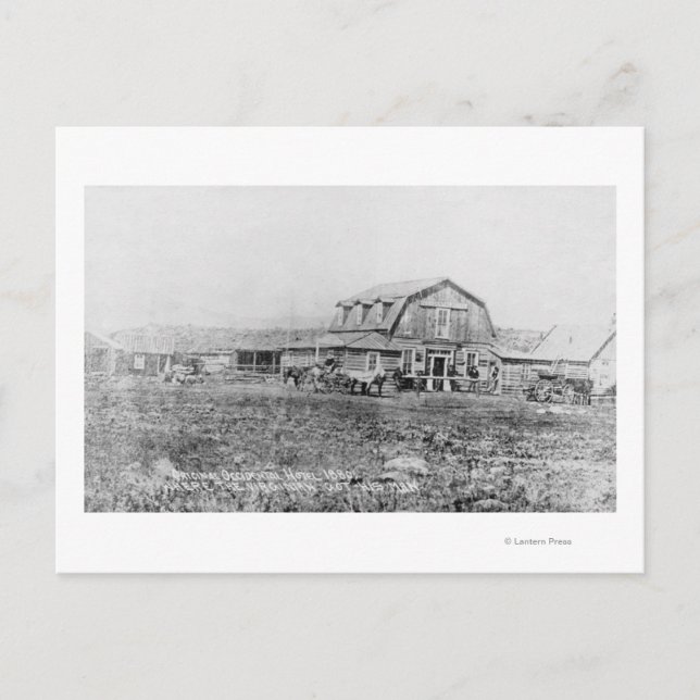 Aussicht auf das Original Occidental Hotel Postkarte (Vorderseite)