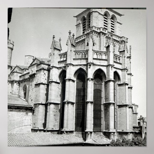 Aussicht auf das östliche Ende der Kirche, gebaut Poster (Vorne)