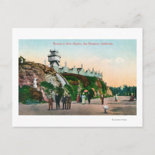 Aussicht auf das Parapet auf den Sutro-Höhen # 2 Postkarte