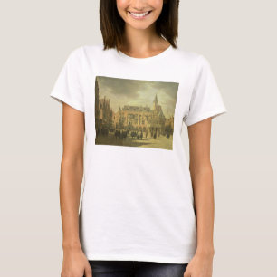 Aussicht auf das Rathaus auf dem Marktplatz von Ha T-Shirt