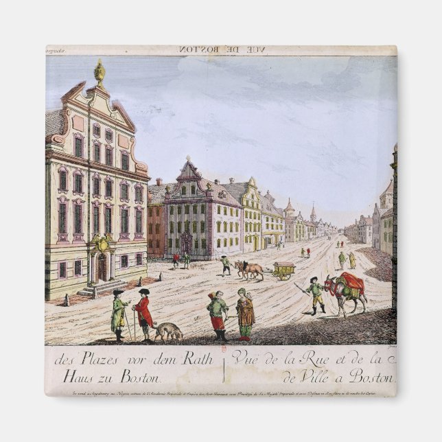 Aussicht auf das Rathaus, Boston Magnet (Vorne)