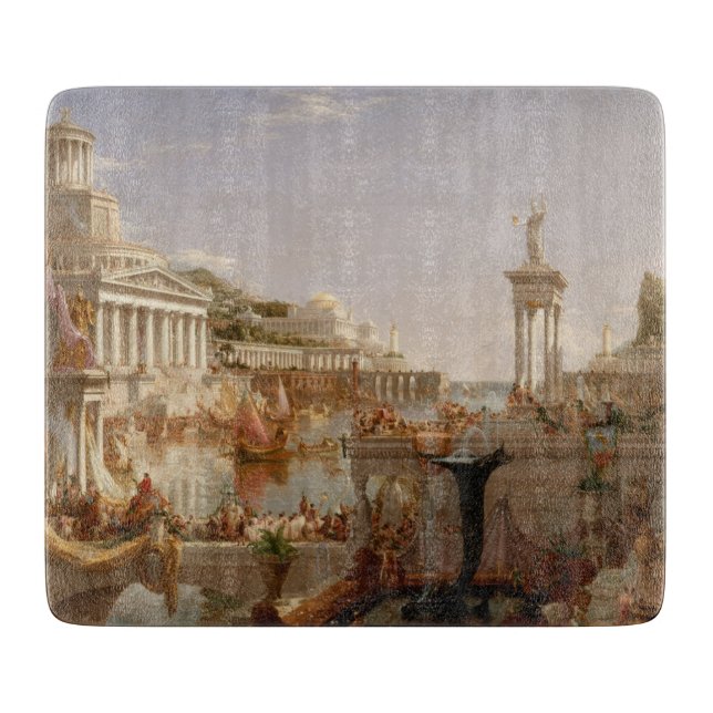 Aussicht auf das Römische Reich (Konsummation of E Schneidebrett (Vorderseite)