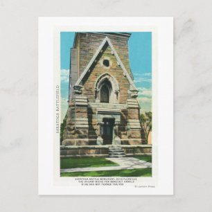 Aussicht auf das Saratoga-Schlachthaus Postkarte