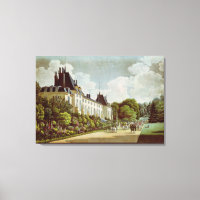 Aussicht auf das Schloss von Malmaison