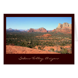 Aussicht auf das Tal von Sedona