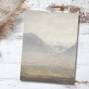 Aussicht auf das Ultental - Zeitloses Gemälde Postkarte