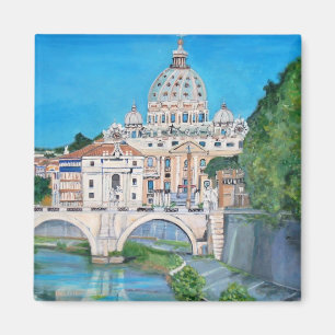 Aussicht auf das Vatikanstadt-Magnet Magnet