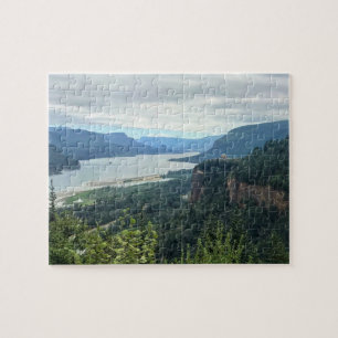 Aussicht auf das Vista House, Oregon Puzzle