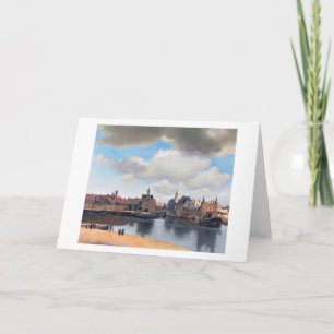 Aussicht auf Delft, Johannes Vermeer, 1659-1660 Karte