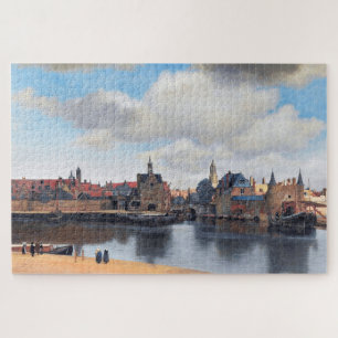 Aussicht auf Delft, Johannes Vermeer, 1659-1660 Puzzle
