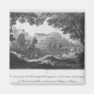 Aussicht auf den als La Sanguese bekannten Turm Magnet