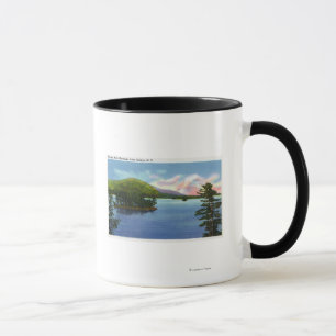 Aussicht auf den Berg "Shelving Rock" Tasse