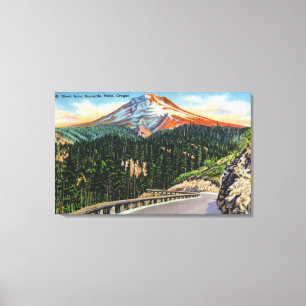 Aussicht auf den Berg von Buzzards Point Leinwanddruck