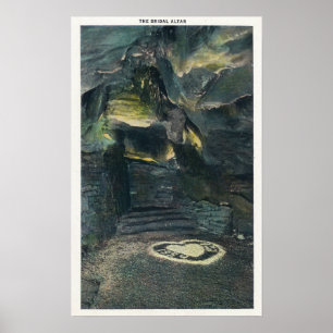 Aussicht auf den Bridal Altar Poster