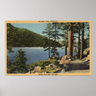 Aussicht auf den Bridle Path in der Nähe des Staud Poster