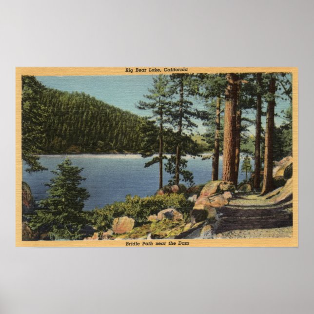 Aussicht auf den Bridle Path in der Nähe des Staud Poster (Vorne)