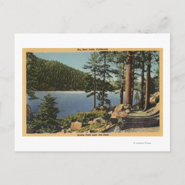 Aussicht auf den Bridle Path in der Nähe des Staud Postkarte (Vorderseite)