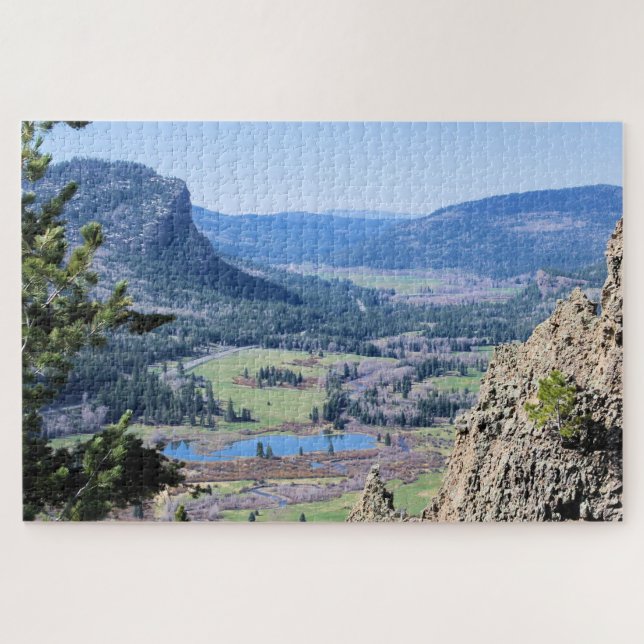Aussicht auf den Colorado Berg - 20x30 - 1014 Stk. Puzzle (Horizontal)