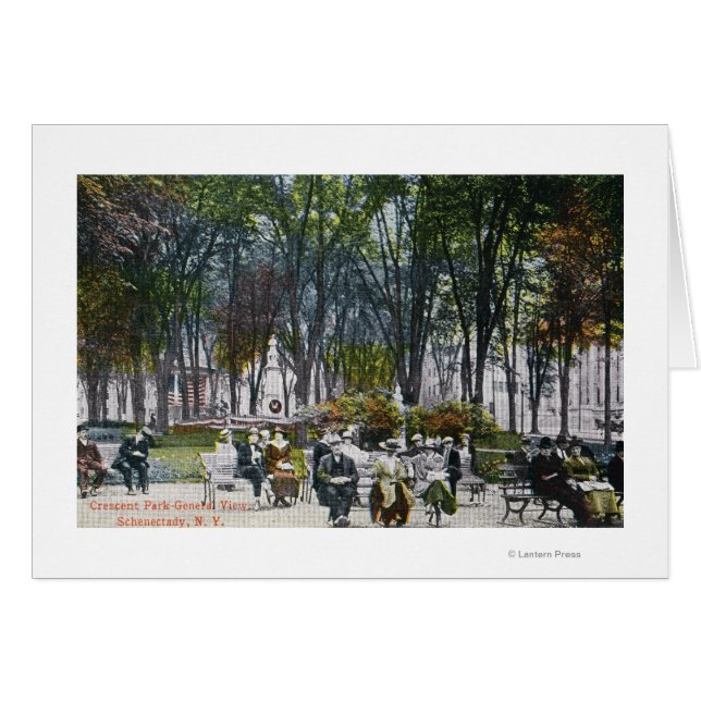 Aussicht auf den Crescent Park (Vorderseite (Horizontal))