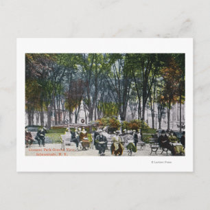 Aussicht auf den Crescent Park Postkarte