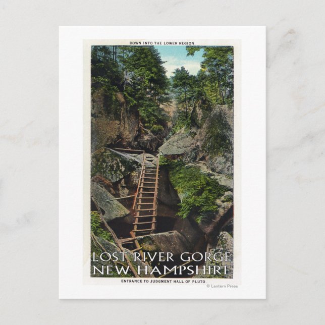 Aussicht auf den Eingang zur Richterhalle von Plat Postkarte (Vorderseite)