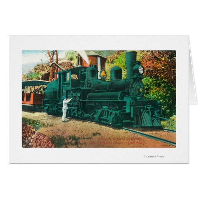 Aussicht auf den Eisenbahn-Berg Tamalpais (Vorderseite (Horizontal))