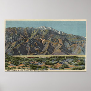 Aussicht auf den Engel auf dem Berg San Jacinto Poster