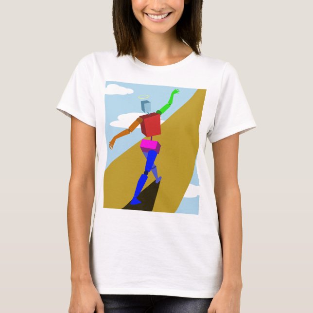 Aussicht auf den Frieden T-Shirt (Vorderseite)