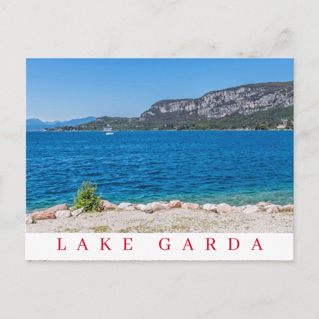 Aussicht auf den Gardasee - Ankara Postkarte (Vorderseite)