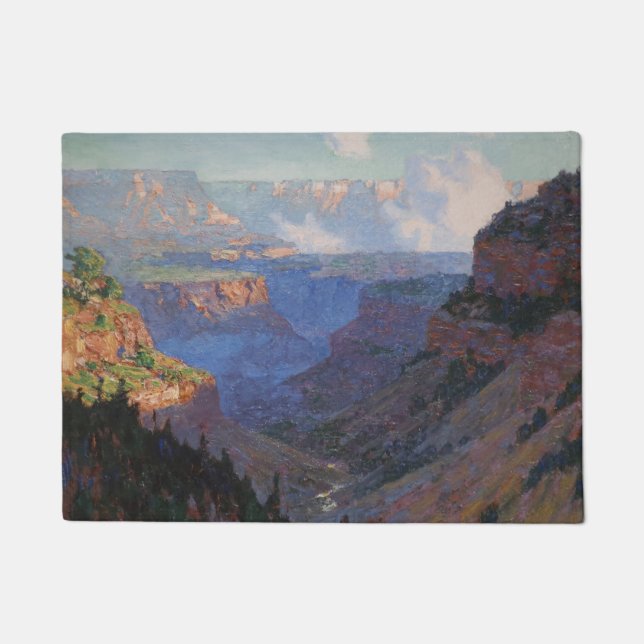 Aussicht auf den Grand Canyon (von E.H. Potthast) Fußmatte (Vorderseite)