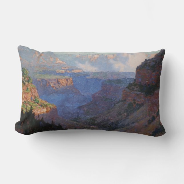 Aussicht auf den Grand Canyon (von E.H. Potthast) Lendenkissen (Vorderseite)