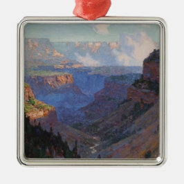 Aussicht auf den Grand Canyon (von E.H. Potthast) Ornament Aus Metall